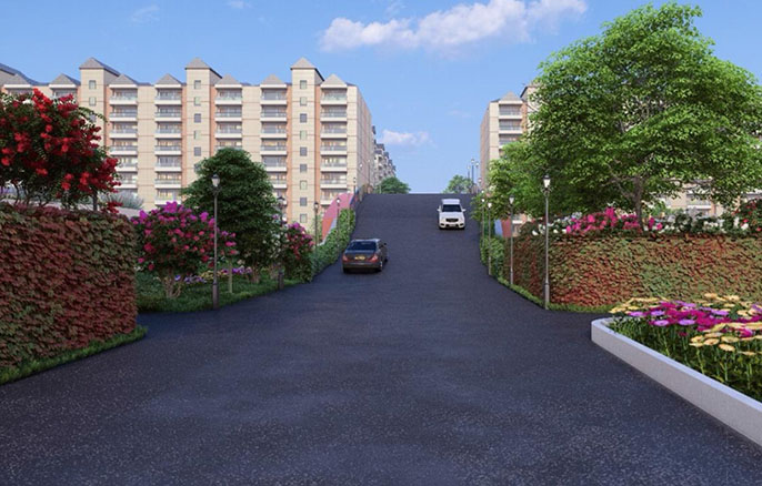 2 bhk flast in rudrapur