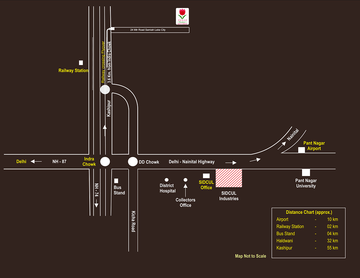 tulip tower location advantages